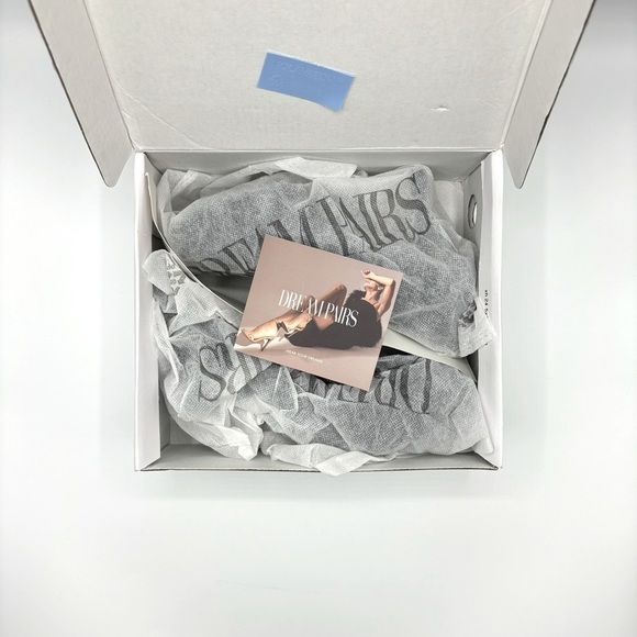 DREAM PAIRS Tiffany Women's Low Stiletto Heel Dress Platform Pumps Size 5.5 - Picture 3 of 14